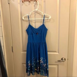 L’amour Blue with Fishes Dress